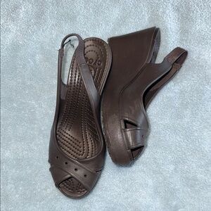 CROCS Brown Women's Sandals